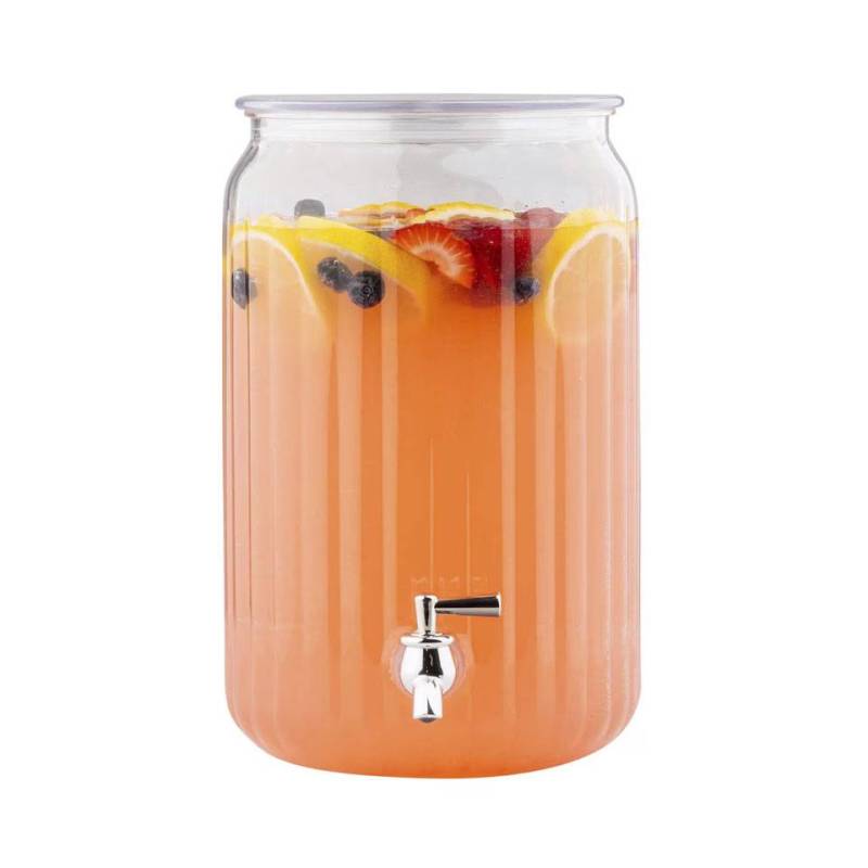 Distributeur de boissons avec robinet acrylique lt 7,6
