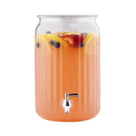 Distributeur de boissons avec robinet acrylique lt 7,6