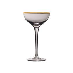 Alto coupe Gold Rim Urban Bar champagne glass cup cl 18