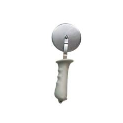 Coupe-pizza en acier inoxydable de forte épaisseur 9,8 cm