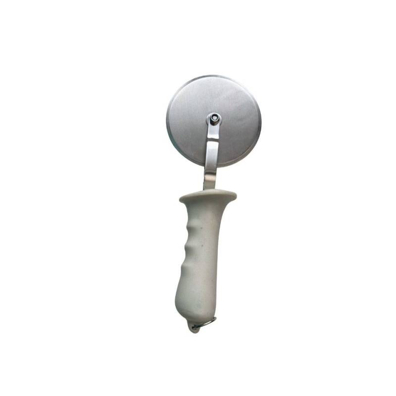 Coupe-pizza en acier inoxydable de forte épaisseur 9,8 cm