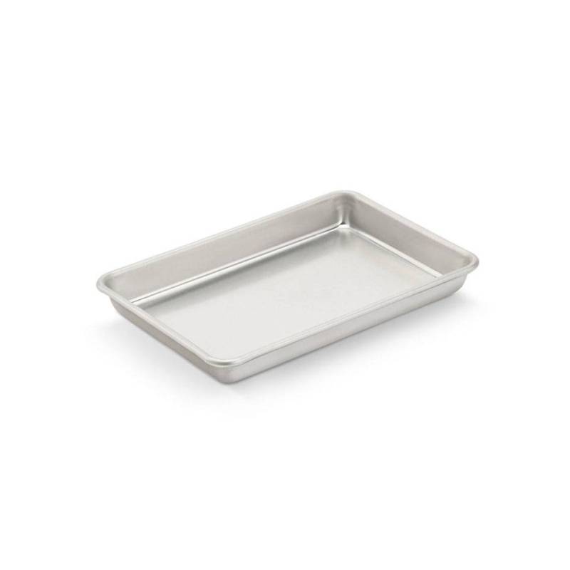 Plaque de cuisson rectangulaire en aluminium 14x16,5 cm