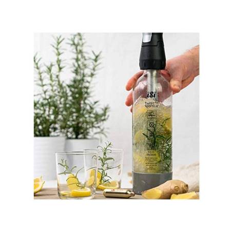 Shaker Carbonating cocktail system Twist 'n' Sparkle