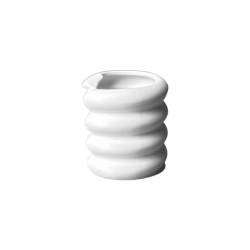 Matt white porcelain Anguila bowl cl 30