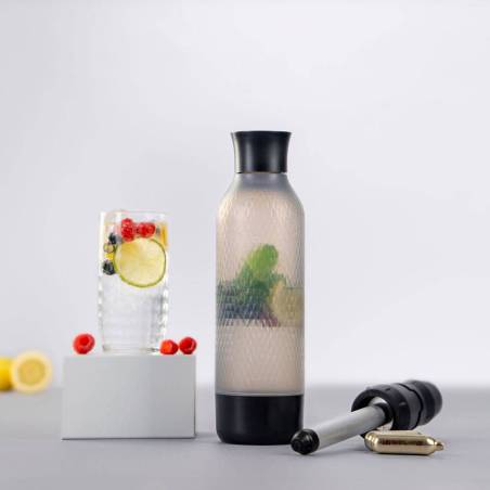 Replacement bottle for Twist'n Sparkle Virtuoso iSi onyx