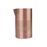 Mixing tin Double Walled in acciaio inox decoro diamond lattice rame cl 62,5