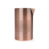 Mixing tin Double Walled in acciaio inox decoro diamond lattice rame cl 62,5