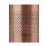 Boite à mélange Double paroi acier inoxydable décor diamant cuivre cl 62,5
