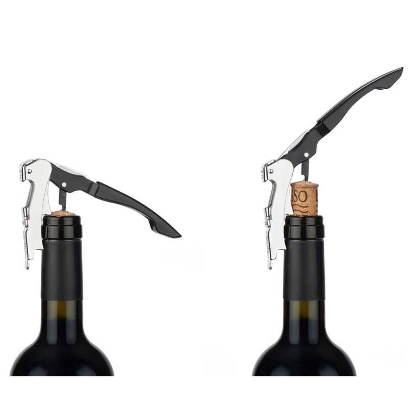 Corkscrew waiter Nino C black