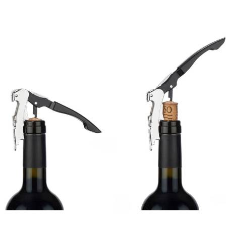 Corkscrew waiter Nino C black