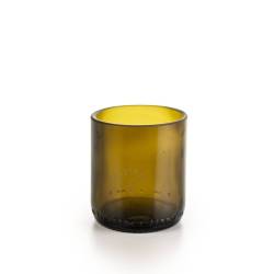 Bouteille en verre vert olive cl 8