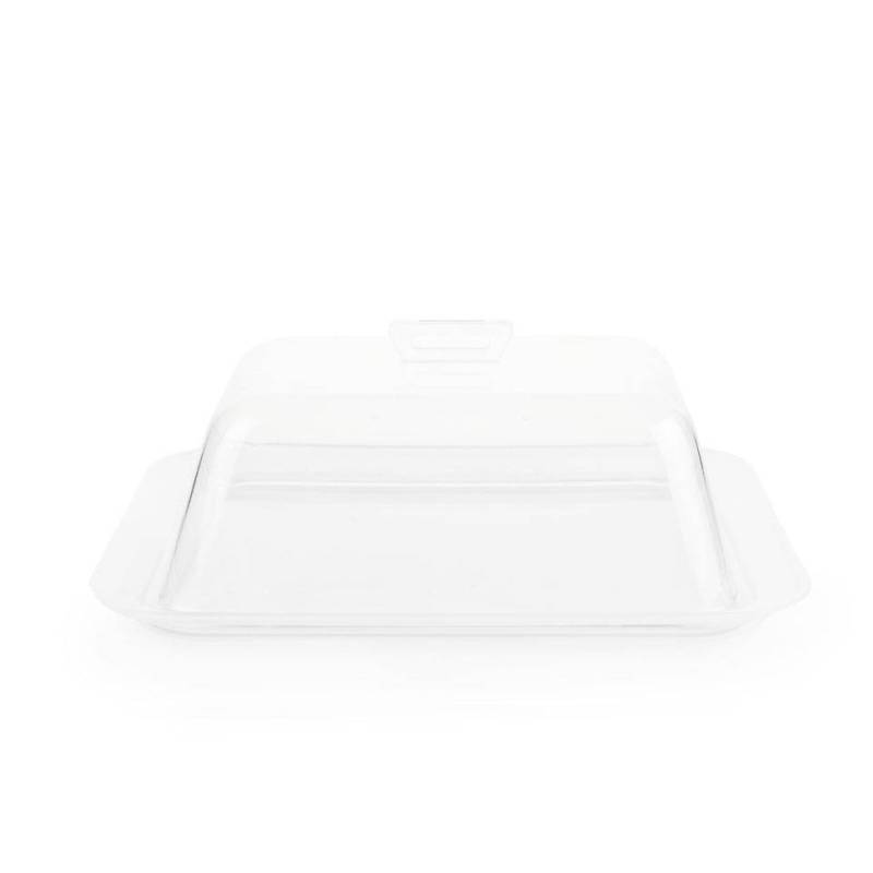 Bandeja rectangular pmma satinada 33x26,5 cm