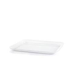 Plateau pmma rectangulaire satiné 33x26,5 cm