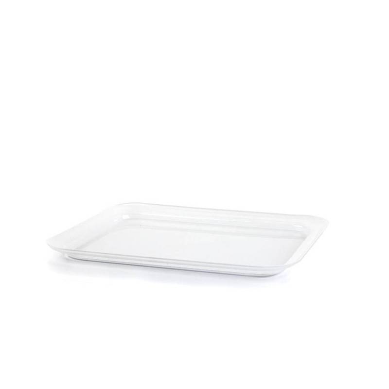 Plateau pmma rectangulaire satiné 33x26,5 cm
