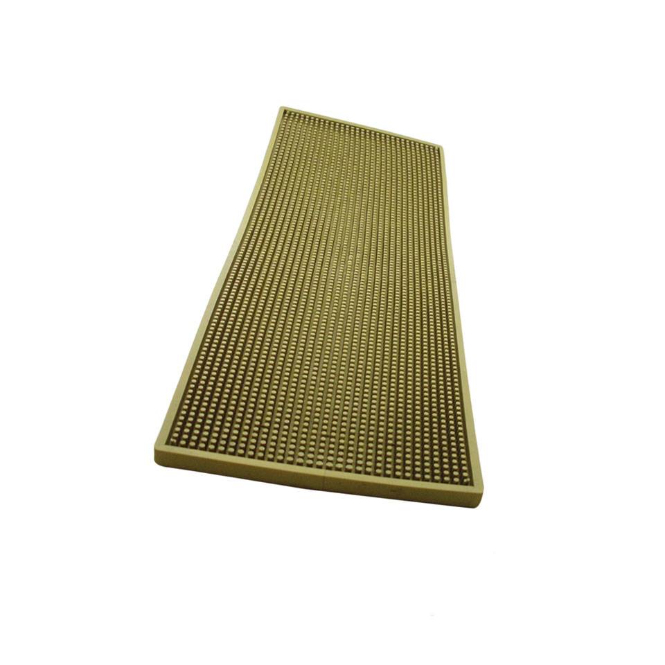 Bar mat in gomma gold cm 60x20
