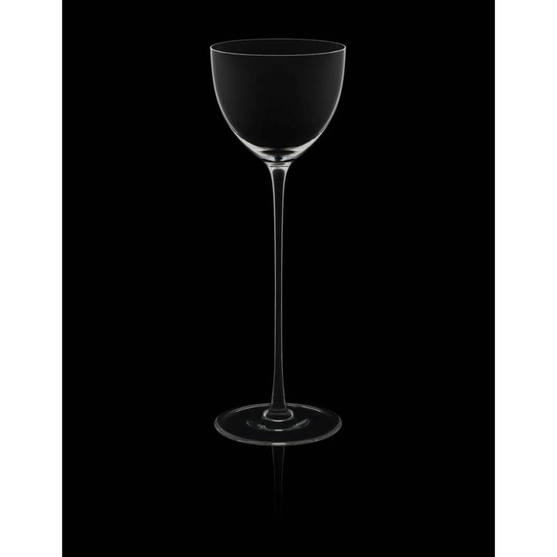 cordial nick & nora Nerea Rona blown glass goblet cl 13
