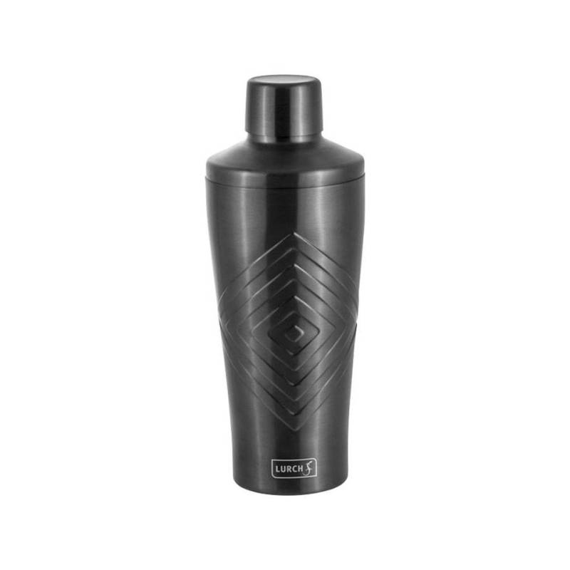 Shaker cobbler gris fumé acier inoxydable noir mat cl 60