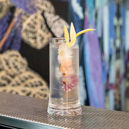 Sam Collection Saffron hi-ball tumbler in blown glass cl 34.5