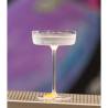 Sam Collection Saffron champagne cup in blown glass cl 16