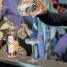 Champagnerbecher Sam Collection Safran geblasenes Glas cl 16