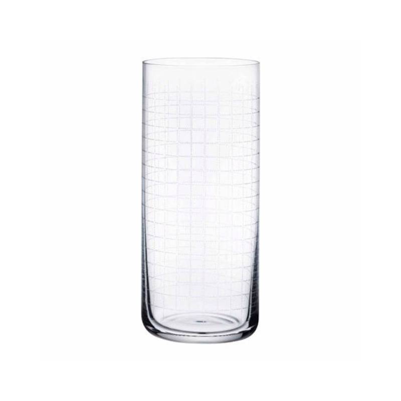Finesse Dec Nude dekoriertes Glas Hi-Ball cl 35
