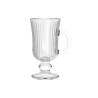 Misori milk/Irish Coffee glass with glass handle cl 25
