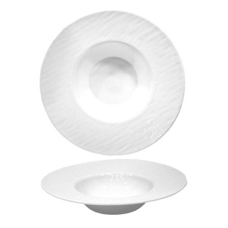 Nudelschale Bolonia aus weißem Opalglas cm 27