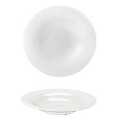 Pasta bowl Napoli Top in white porcelain 30 cm