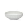 Ribbed salad bowl Napoli/Trento in white porcelain cm 26