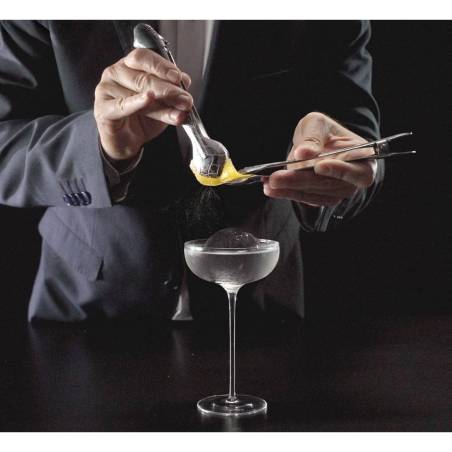 Ice Twist DR ice spring by David Rios 100% Chef in stainless steel