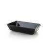 Gastronorm-Behälter 1/4 pbt schwarz cm 26,5x16,2x6