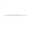 Wasara Bionic Plateau à 2 compartiments en bagasse blanche 26x14.4 cm