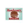 Vintage Fast Food Papier Tischset in verschiedenen Dekoren cm 31x43