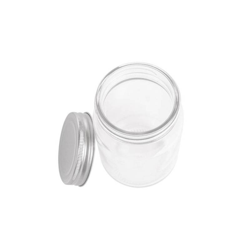 Waki glass jar with aluminum lid cl 45