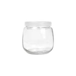 Mini Waki Glasgefäß mit Polyethylendeckel cl 20