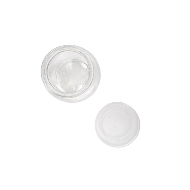 Mini Waki Glasgefäß mit Polyethylendeckel cl 20