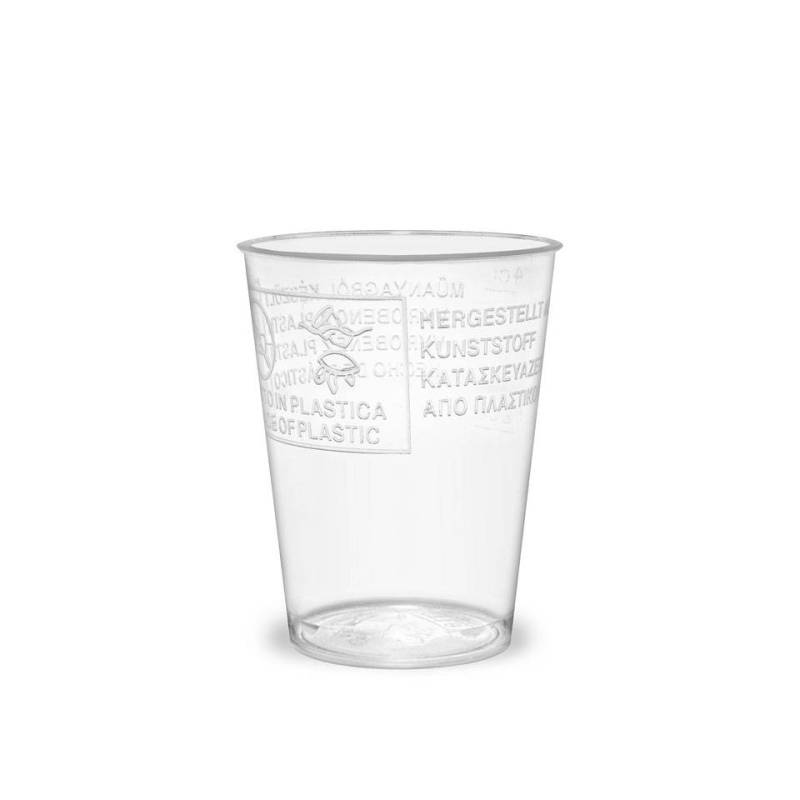 Conical polystyrene beaker cl 5