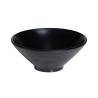 Black melamine conical cup cm 23