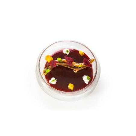 Petri dish with lid 100% Chef glass cl 7