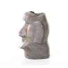 Resin glass holder with glass Grey Moai 100% Chef cl 30